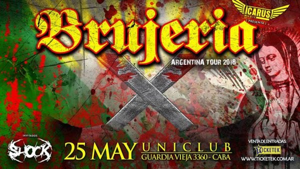 BRUJERÍA en Buenos Aires @ Uniclub | Buenos Aires | Argentina