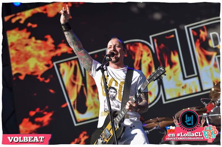 VOLBEAT en Lollapalooza Chile