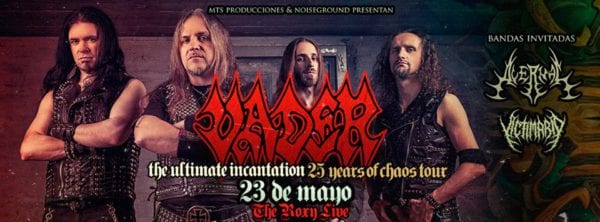 VADER en Buenos Aires @ The Roxy Live | Buenos Aires | Argentina